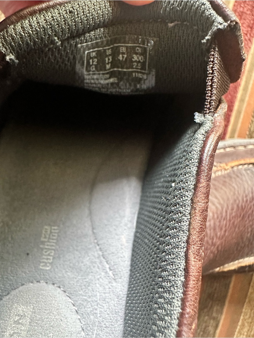 Men's Slip-On Leather Loafers - Brown
Clark’s size 12 - Picture 7 of 7